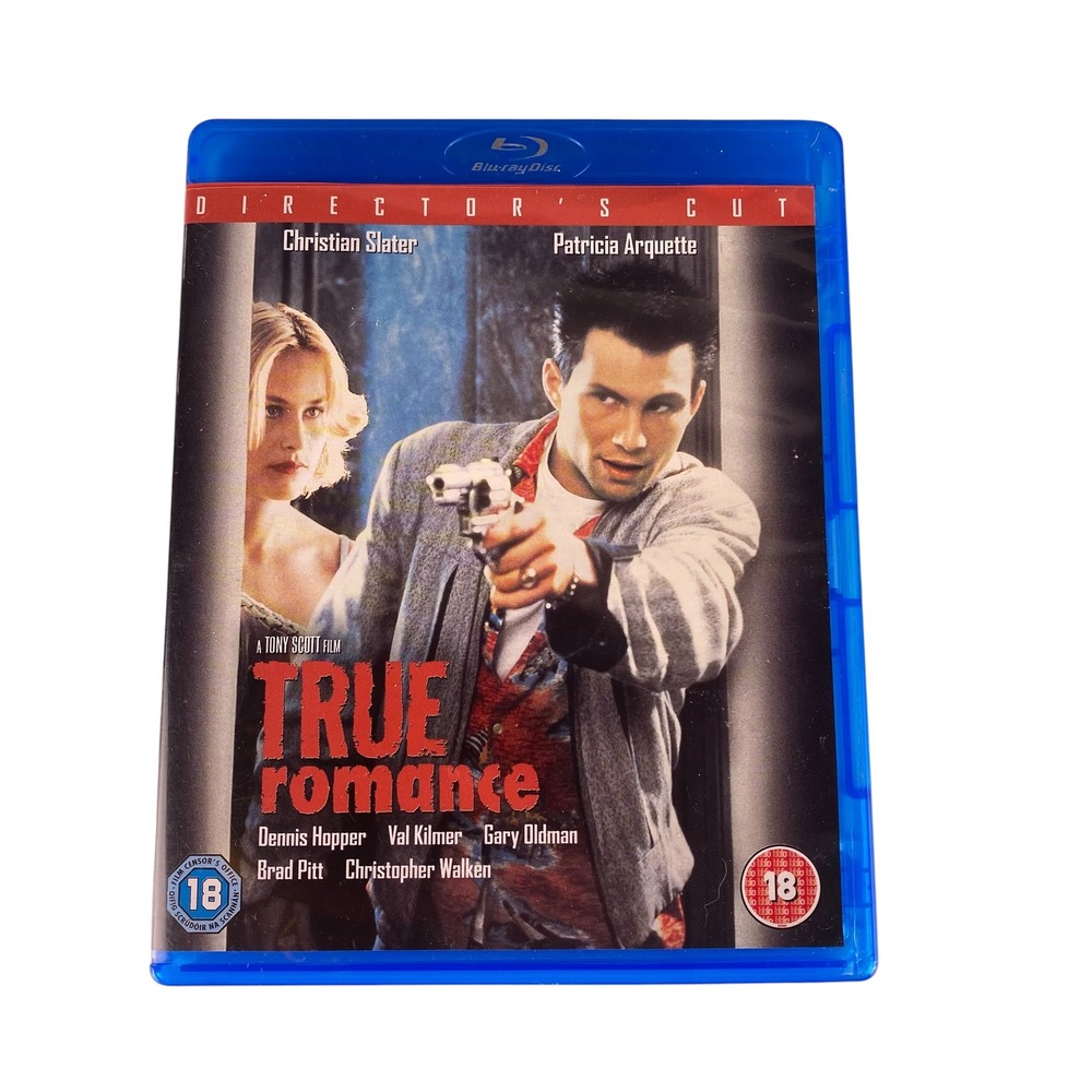 True Romance Blu-ray Directors Cut Tony Scott Quentin Tarantino Christian Slater